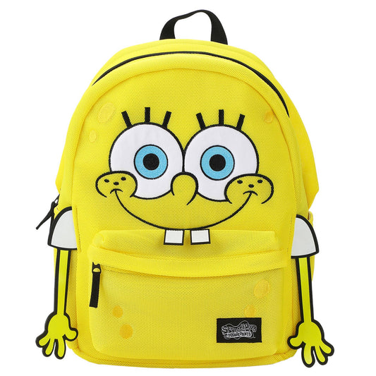 Bioworld Merchandising Backpack Spongebob Squarepants Character Adult 17" Backpack BPM86CXSPOPP00