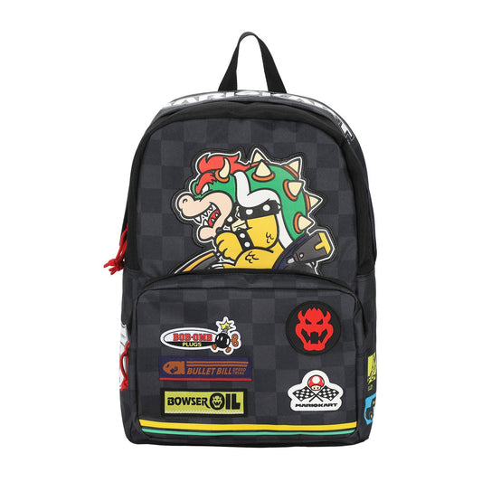 Bioworld Merchandising Backpacks Mario Kart Novelty Bowser Kart Inspired Adult 17" Backpack BPA6XF9NTNPP00