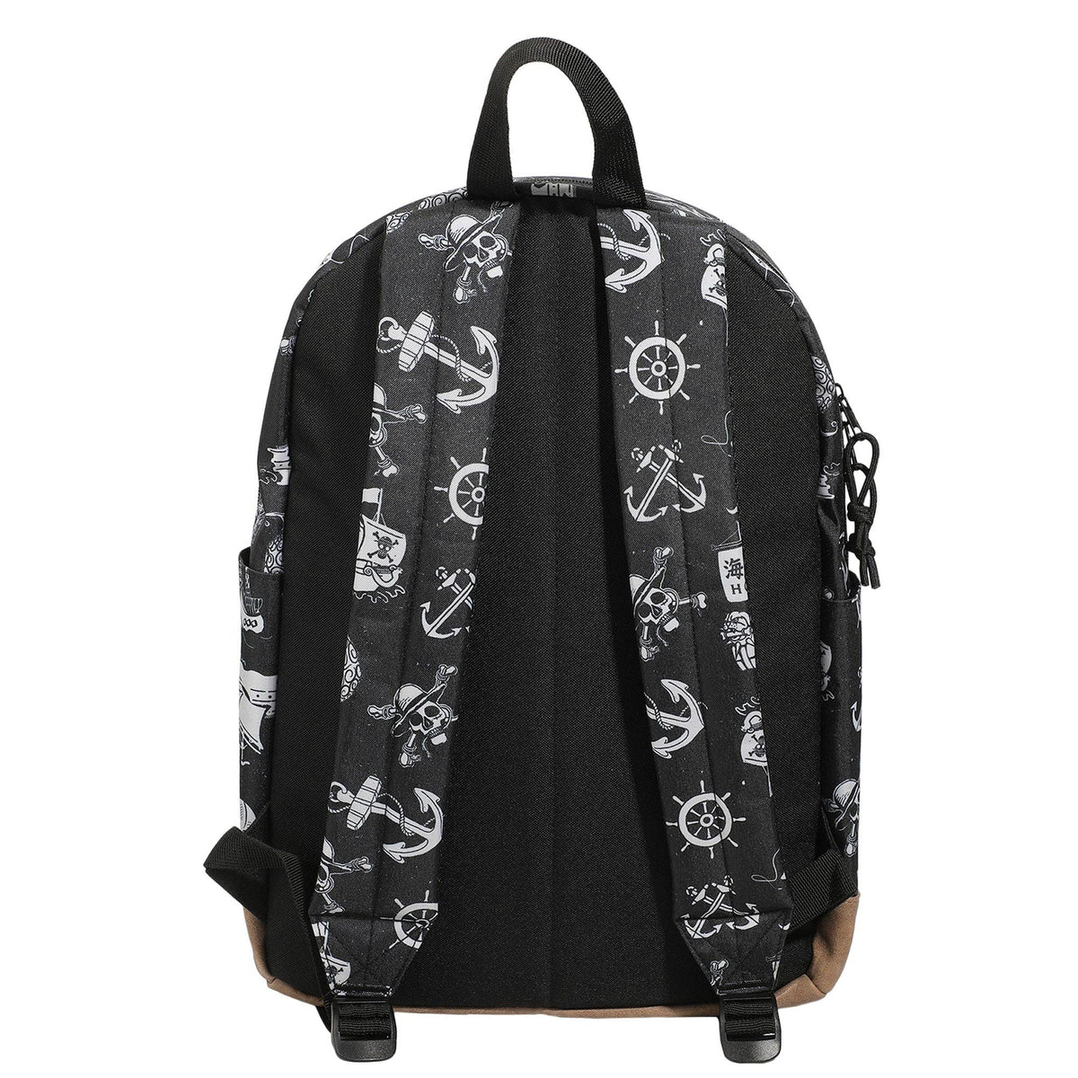 Bioworld Merchandising Backpacks One Piece Live Action Icons 16.5" Black Backpack BPA8CHCNETPP00