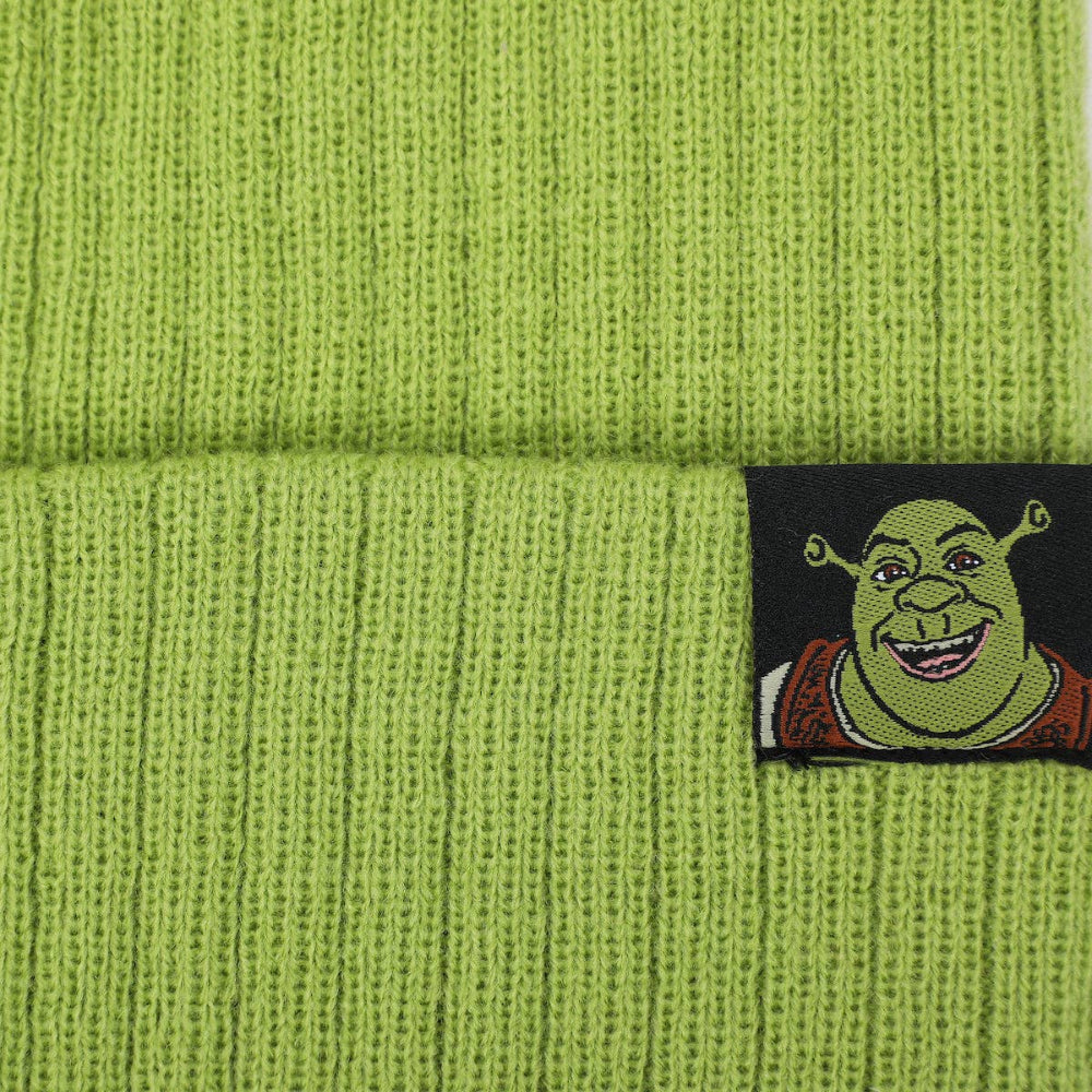 Bioworld Merchandising Bioworld Shrek 3D Cosplay Adult Knit Beanie Green KCM5KZCSHRPP00