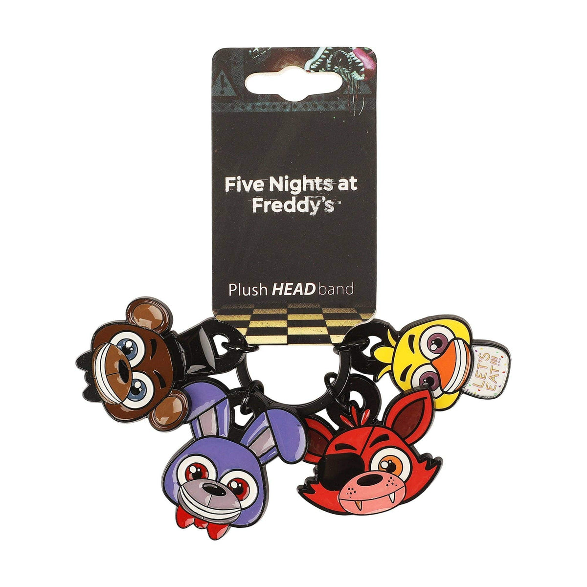 Bioworld Merchandising Five Nights at Freddy's Chibi Characters Multi-Charm Keychain KEA8VGAFNFPP00