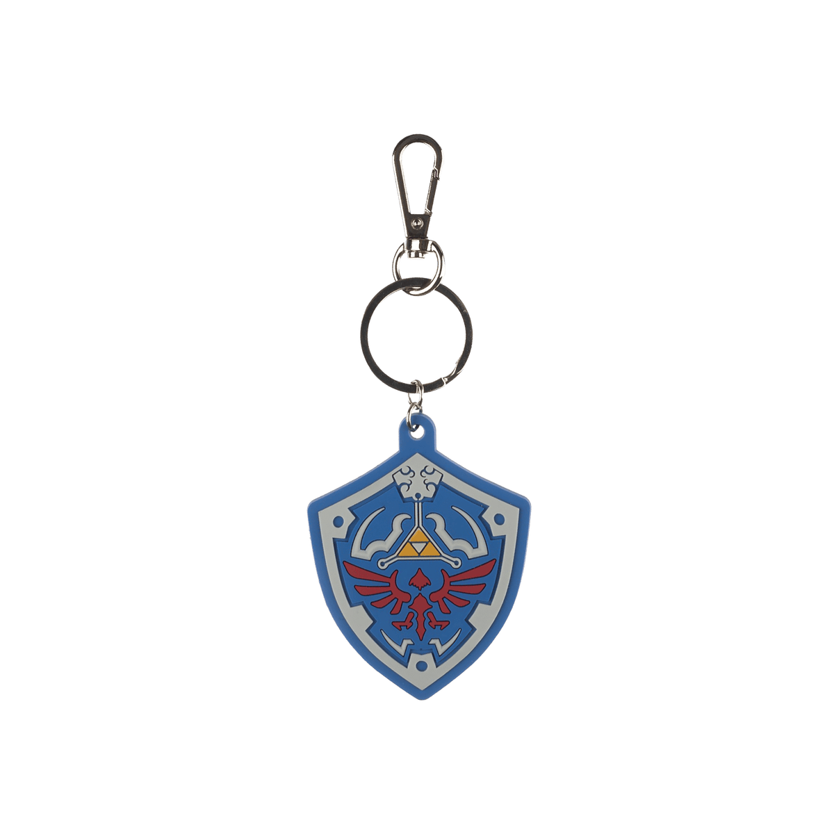 Bioworld Merchandising Legend of Zelda Shield Crest PVC Rubber Keychain KE83CLNTN00PP00