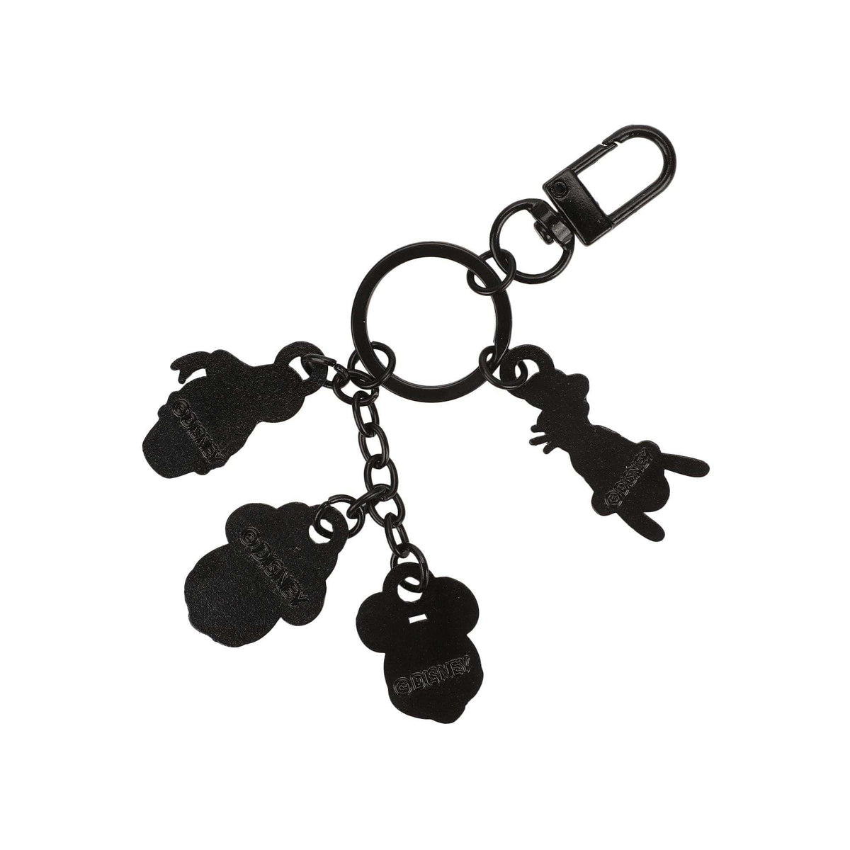 Bioworld Merchandising Mickey Minnie Donald and Goofy Hard Enamel Charms Keychain KEU9FEQDSYPP00