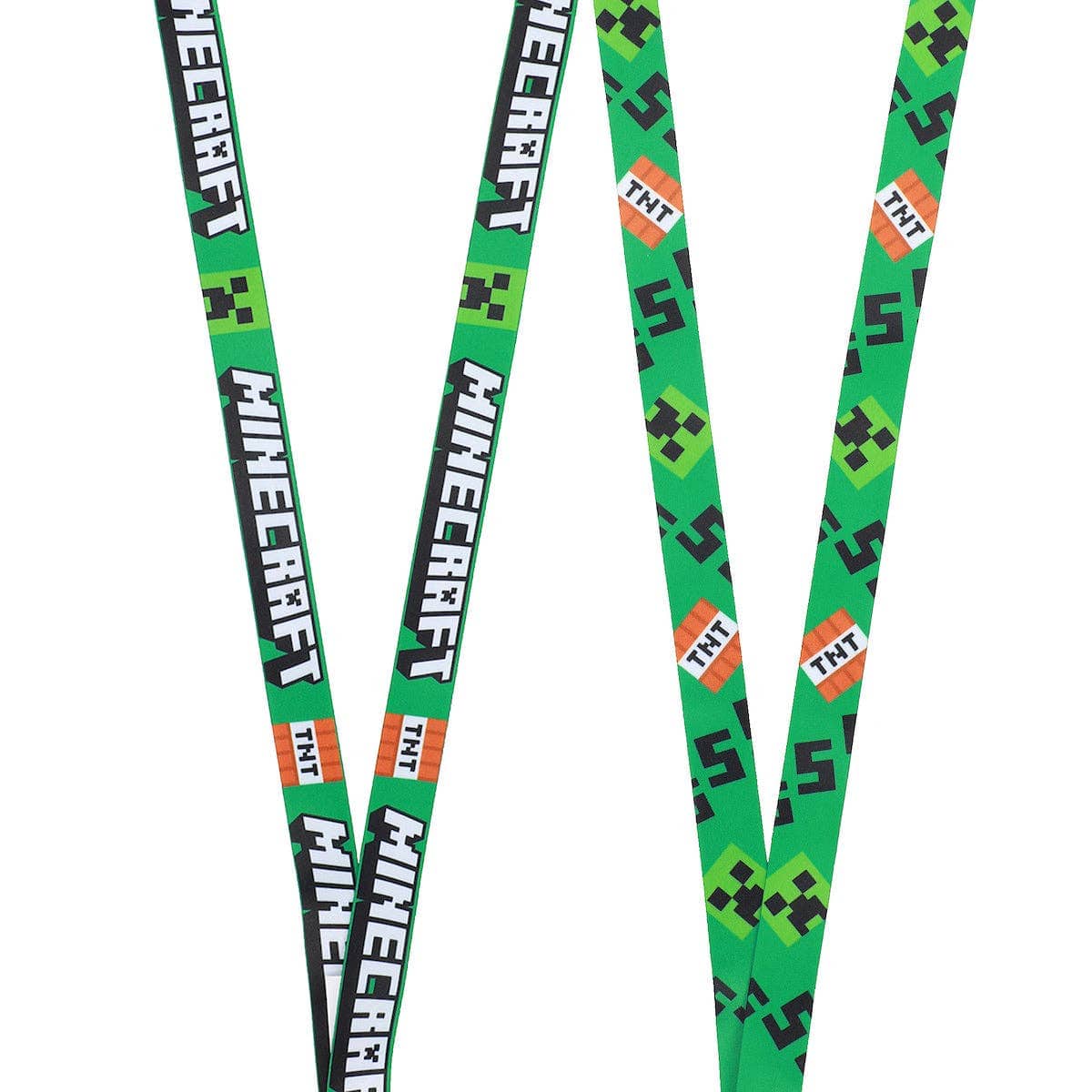 Bioworld Merchandising Minecraft Lanyard With Rubber Creeper Face Charm LAU65PFMNCPP00