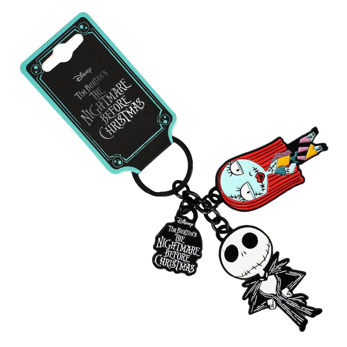 Bioworld Merchandising Nightmare Before Christmas Character Charms Keychain KEU2KVRNBCPP00