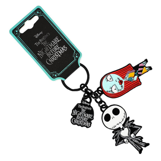 Bioworld Merchandising Nightmare Before Christmas Character Charms Keychain KEU2KVRNBCPP00