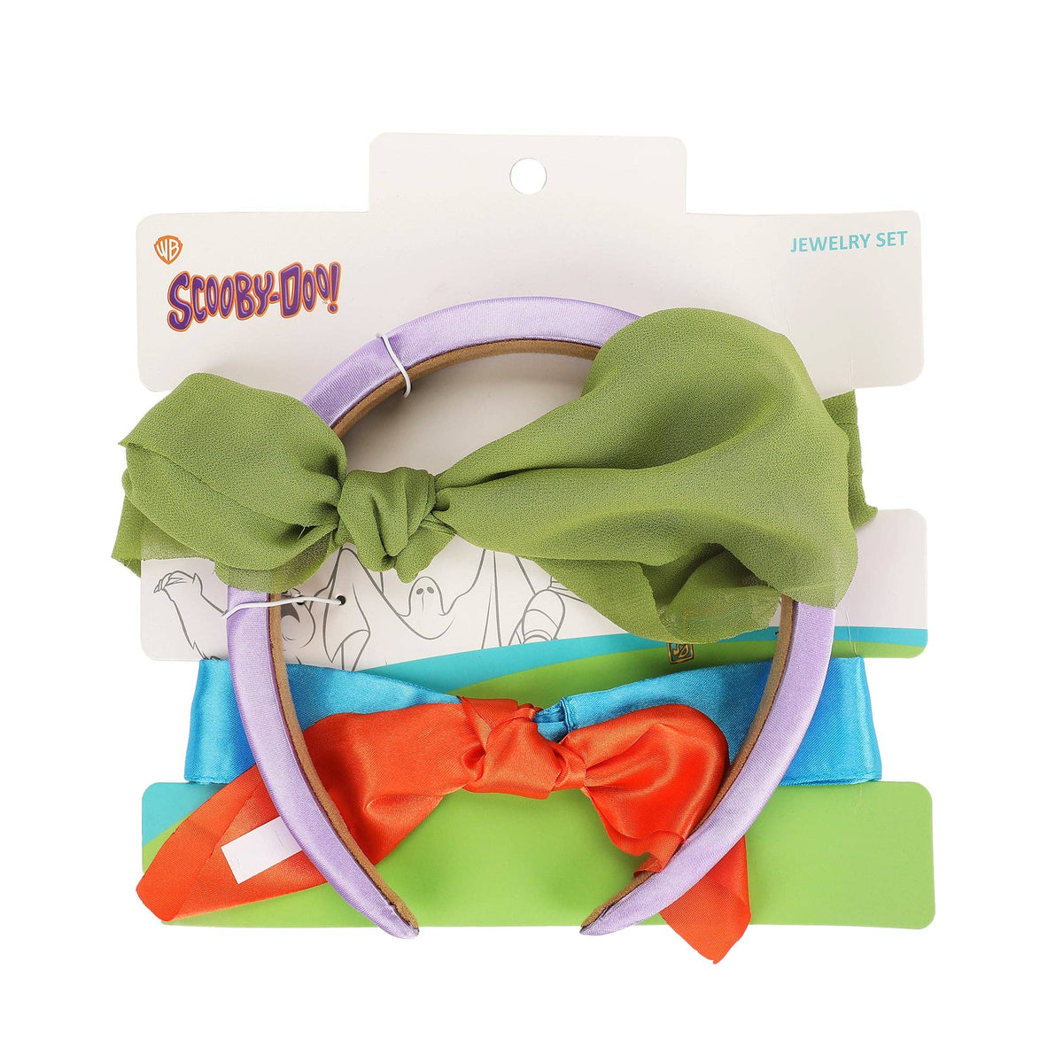 Bioworld Merchandising Scooby Doo Characters 3-Piece Cosplay Headband Set JSA8UKWSCOPP00