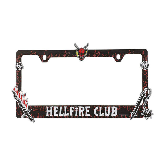 Bioworld Merchandising Stranger Things Hellfire Club Plastic License Plate Frame AIU958PNETPP00