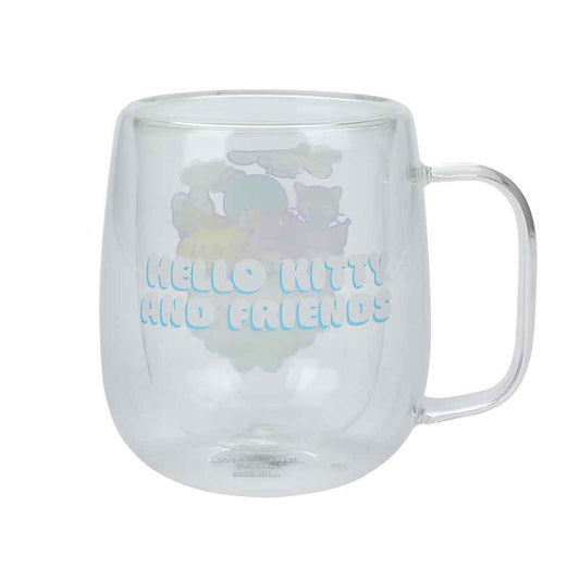 BioWorld Mug Hello Kitty And Friends Glass Mug VGU62CTHSRVI00