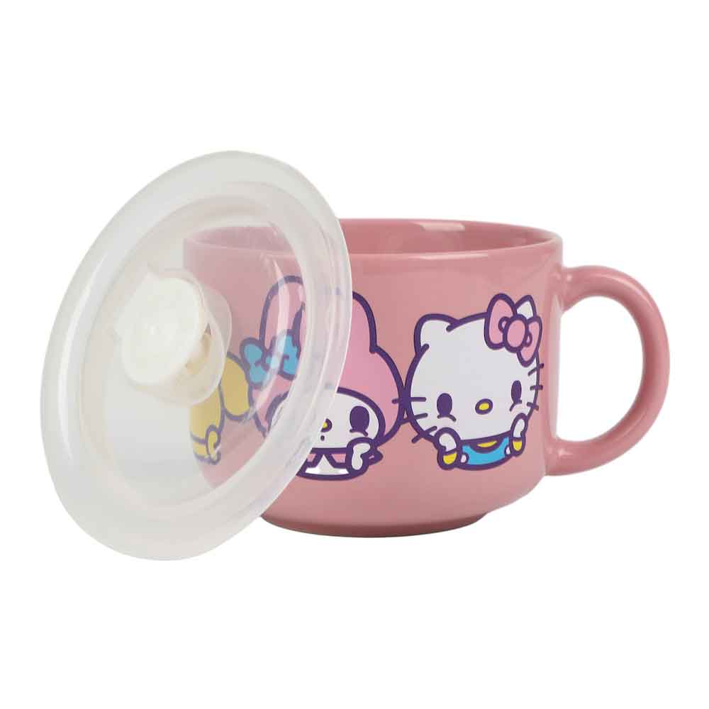 BioWorld Mug Hello Kitty And Friends Soup Mug MUY61QCHSRVI00