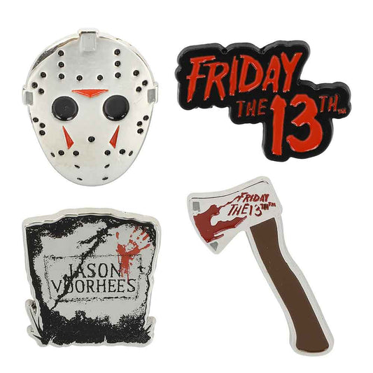 BioWorld pin Friday The 13th Enamel Pins Set LPA5L7YFTTPP00