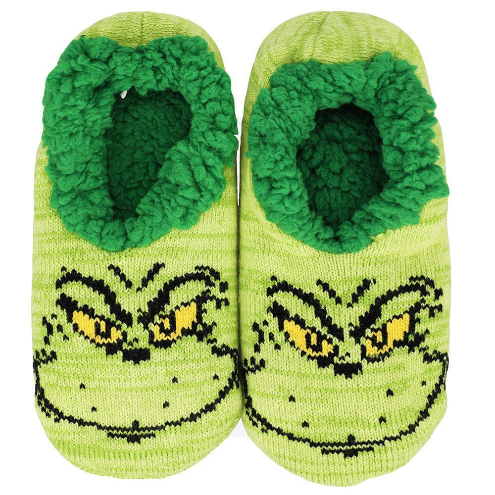 BioWorld Socks Dr. Seuss The Grinch Slipper Socks SS721DGRI00PP00