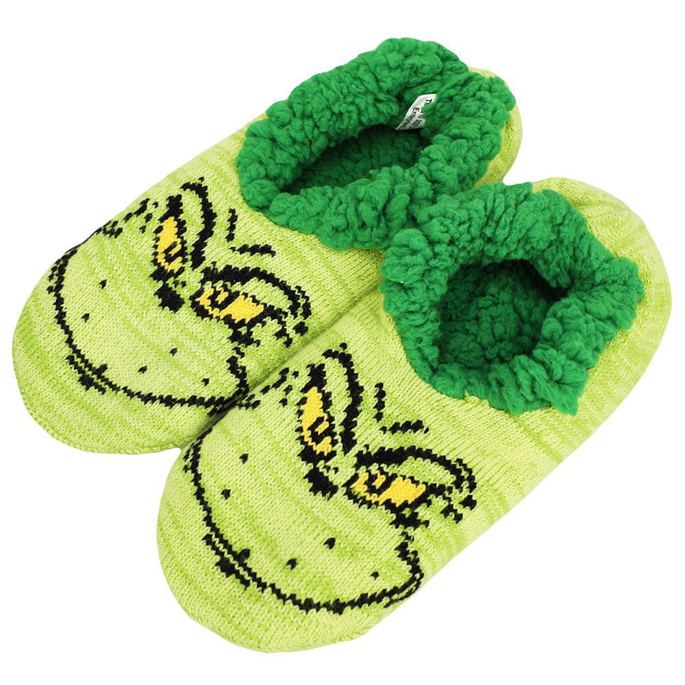 BioWorld Socks Dr. Seuss The Grinch Slipper Socks SS721DGRI00PP00