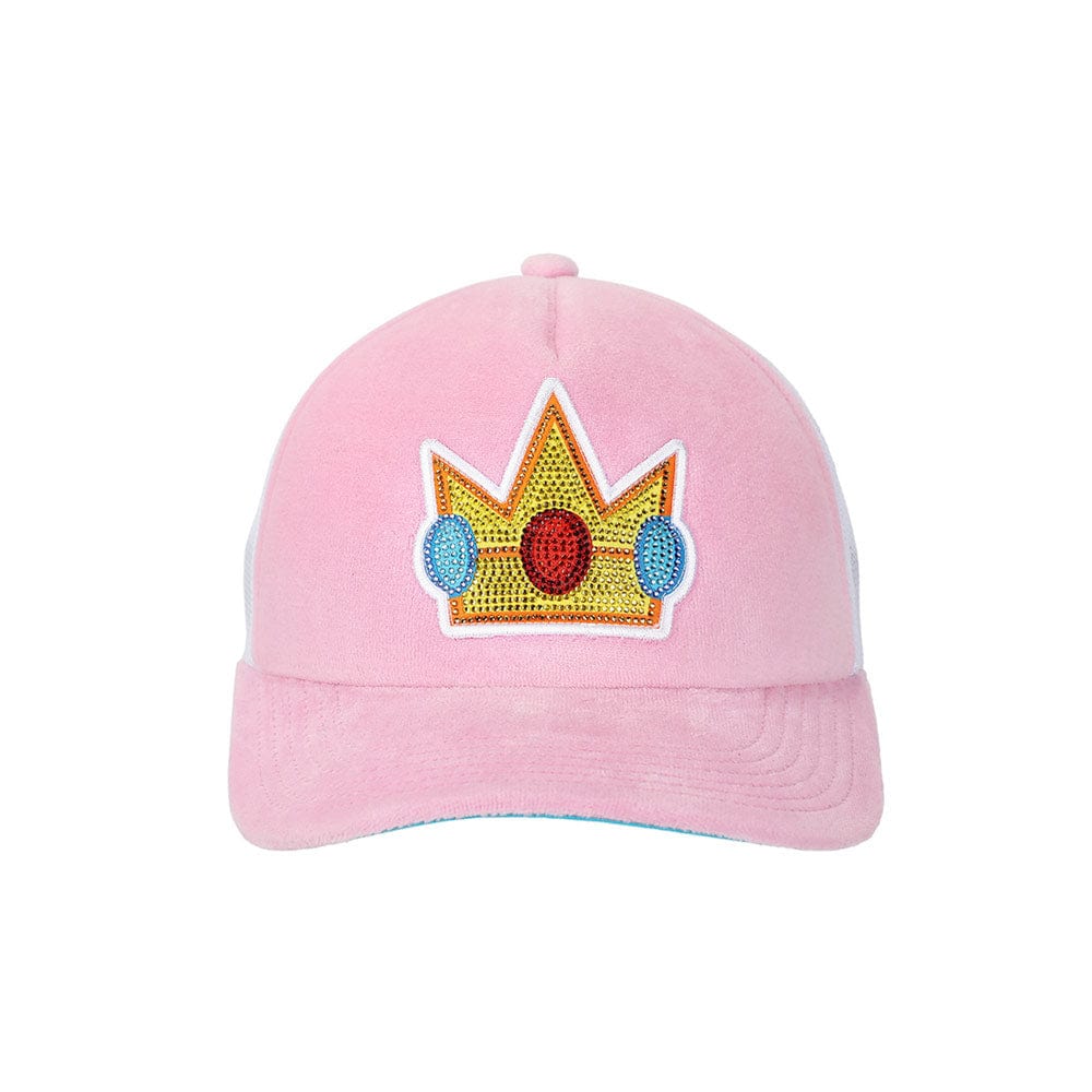 BioWorld Super Mario Princess Peach Rhinestone Trucker Hat SBF6PRLSMBPP00
