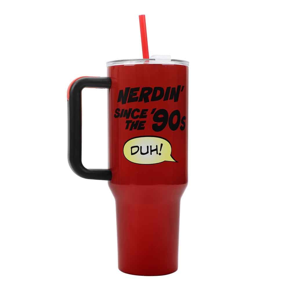BioWorld Tumbler Marvel Deadpool Stainless Steel Tumbler WAA6XHGDPOVI00