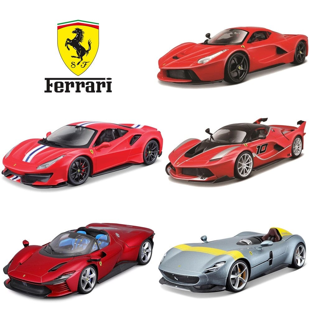 Maisto Diecast Car Special Edition 1:18 Scale Diecast Car - Scuderia Ferrari Models