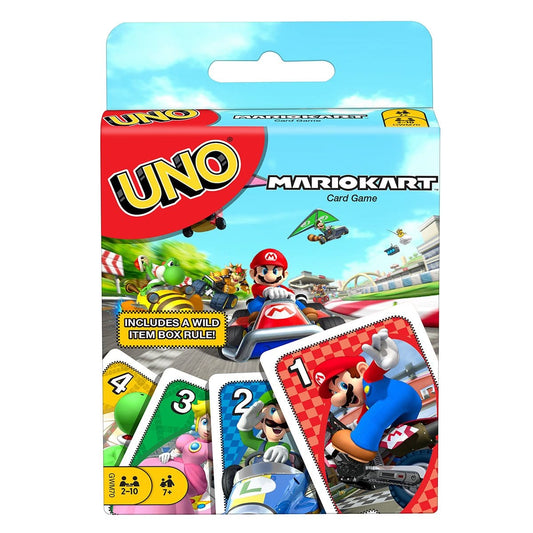 Mattel Game Cards Mario Kart UNO Card Game MTGWM70