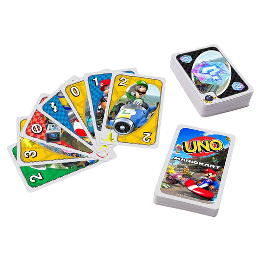 Mattel Game Cards Mario Kart UNO Card Game MTGWM70