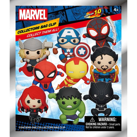 Monogram Keychain Marvel The Avengers Collectible 3D Figure Bag Clip MG68760