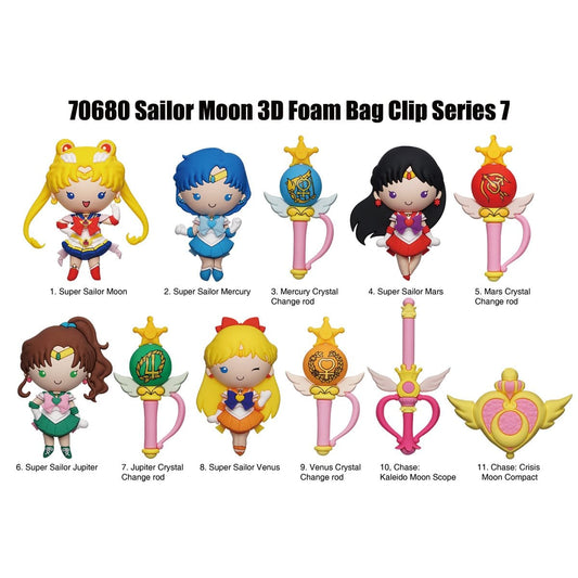 Monogram Keychain Sailor Moon S7 Collectible Figure Bag Clip MG70680