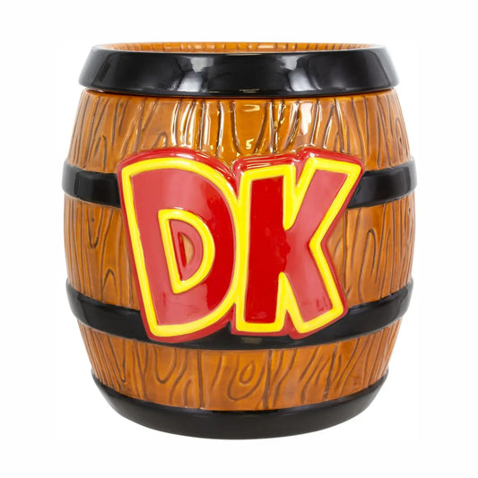 Paladone Cookie Jar Nintendo Donkey Kong Barrel Cookie Jar PP4918NNV2