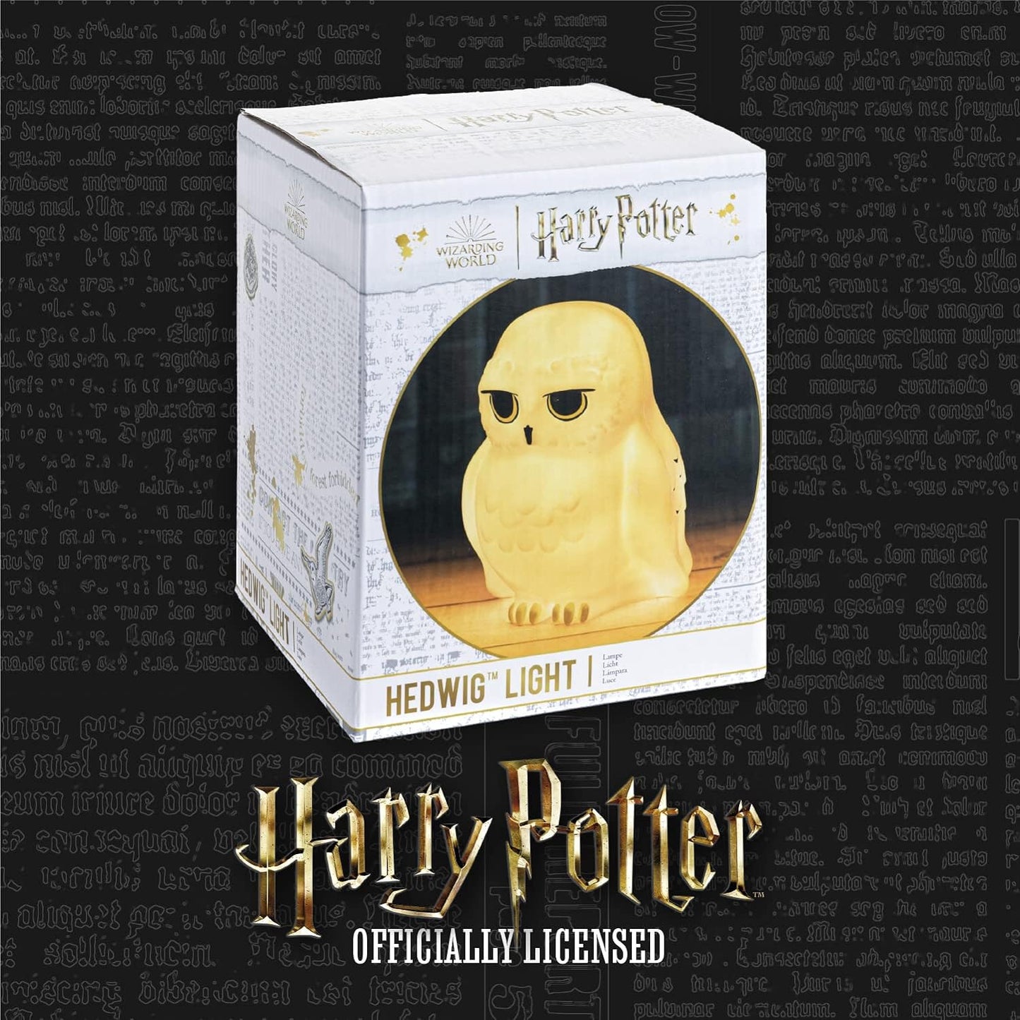 Paladone Harry Potter Hedwig Night Light Lampe Decor - Bedroom