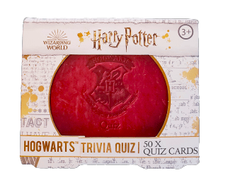 Paladone Game Cards Wizarding World Harry Potter Hogwarts Trivia Quiz Cards Game WG7014HPTX