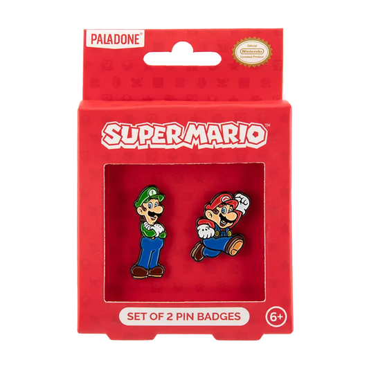 Paladone pin Nintendo Super Mario Bros. Enamel Pins Set of 2 PP15844NN