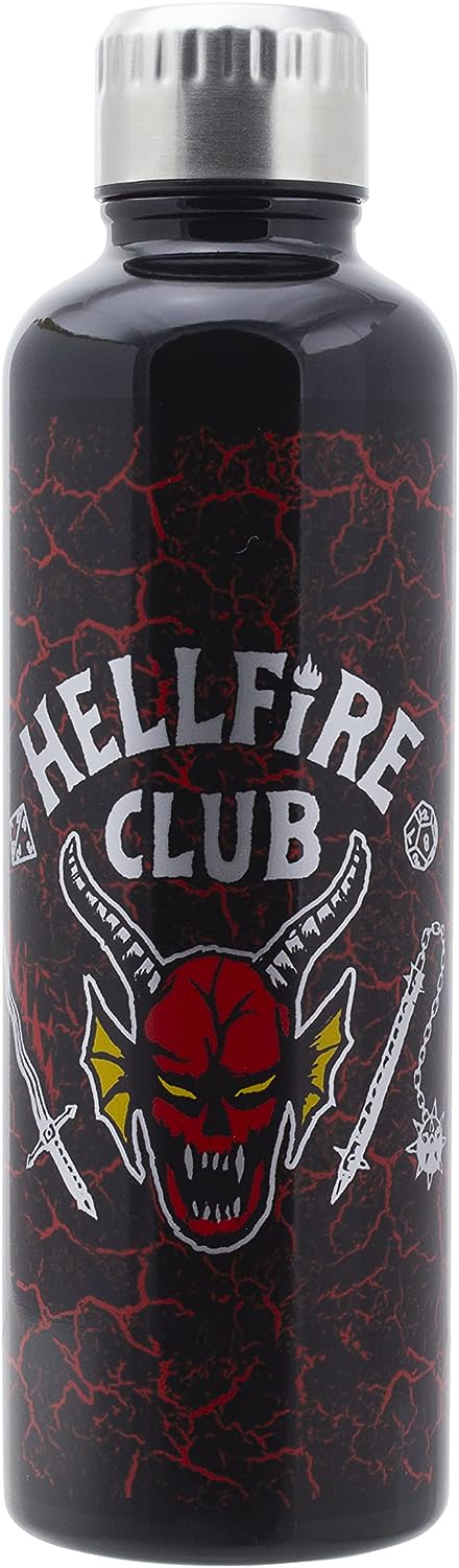 Paladone Tumbler Stranger Things Hellfire Club Water Bottle PP9939ST