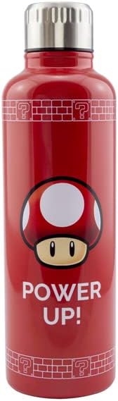 Paladone Tumbler Super Mario Bros. Power Up Water Bottle PP5807NN