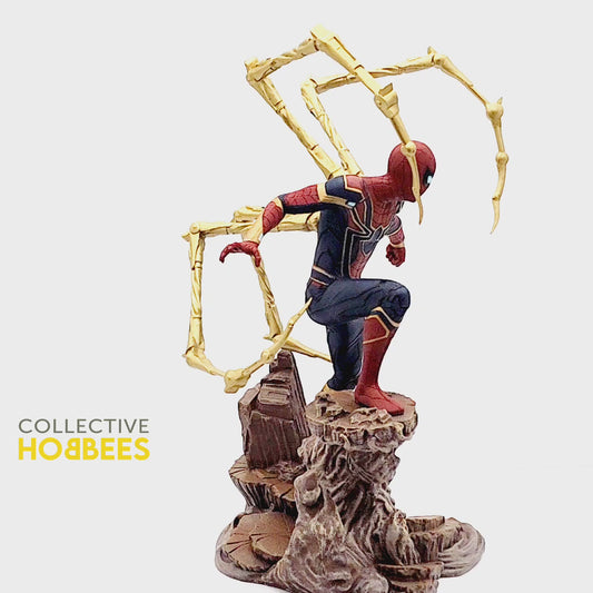 Marvel Avengers Infinity War Gallery Iron Spiderman Statue