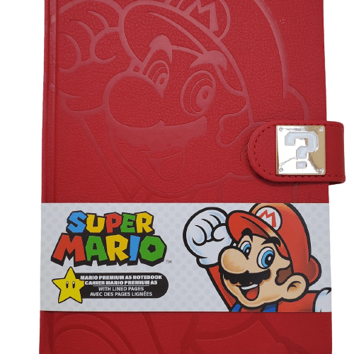 Pyramid America Journal Super Mario Bros. Debossed Hardcover Notebook SR72403