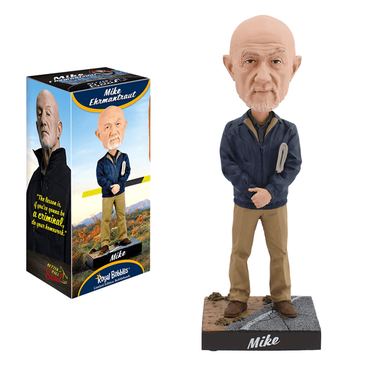 Royal Bobbles Action Figure Better Call Saul Mike Ehrmantraut Bobblehead RB1172