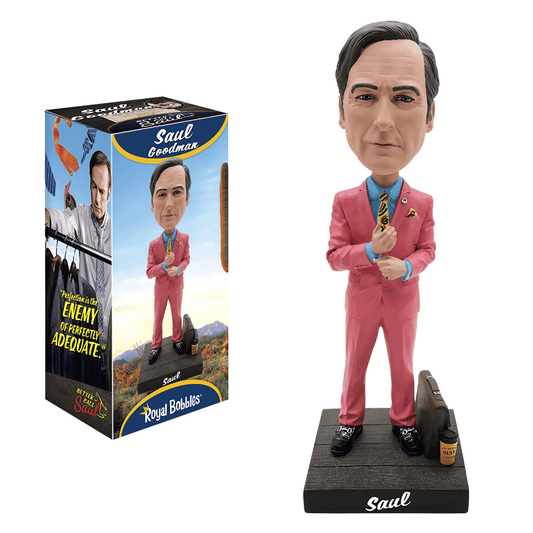 Royal Bobbles Action Figure Better Call Saul Saul Goodman Bobblehead RB1317