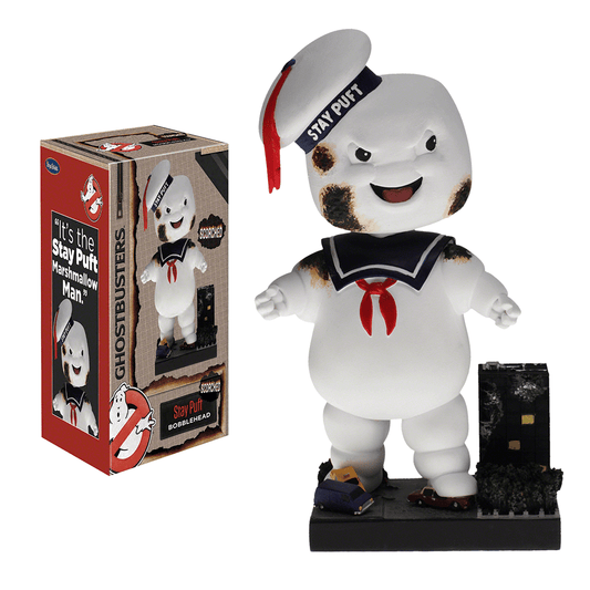 Royal Bobbles Action Figure Ghostbusters Classic Scorched Stay Puft Bobblehead RB1298