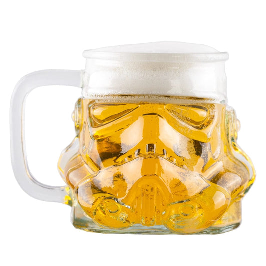 Shepperton Design Studios Wine Glass Star Wars Stormtrooper Helmet 3D Beer Glass STMBEEGLA