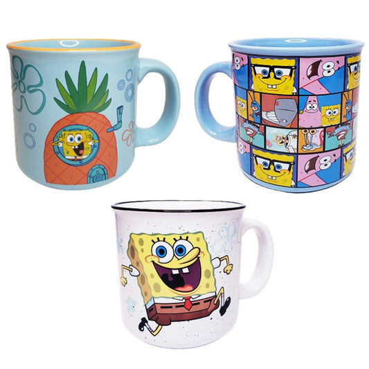 Silver Buffalo Mug Nickelodeon SpongeBob SquarePants Ceramic Mug 20oz