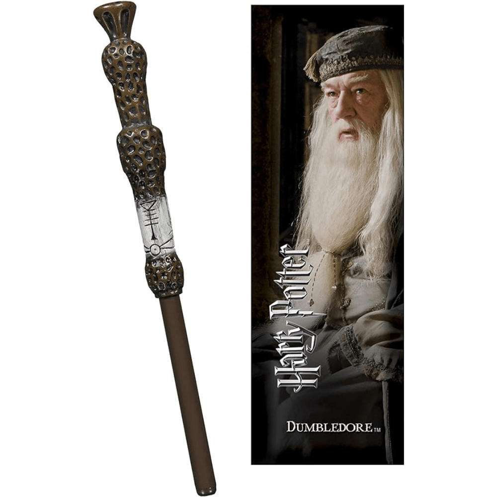 The Noble Collection Pen Wizarding World Harry Potter 3D Wand Pen & Bookmark NN8803 Elder Wand