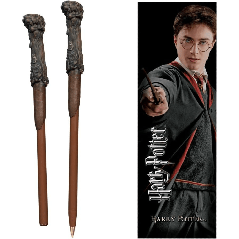The Noble Collection Pen Wizarding World Harry Potter 3D Wand Pen & Bookmark Harry Potter