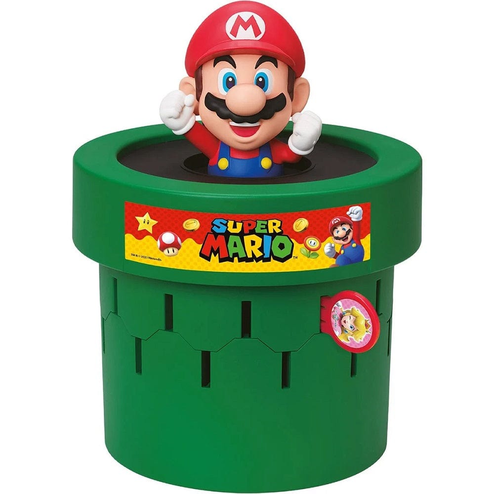 Tomy Game Super Mario Bros. Mario Pop-Up Game TMYT73538