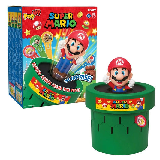 Tomy Game Super Mario Bros. Mario Pop-Up Game TMYT73538