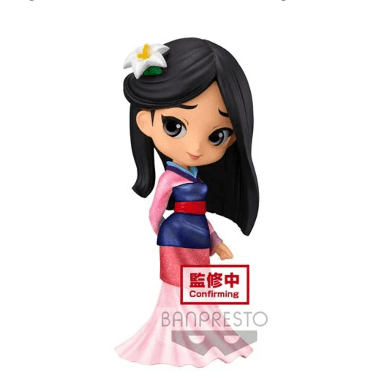 Banpresto Disney Mulan Glitter Line Q Posket Statue