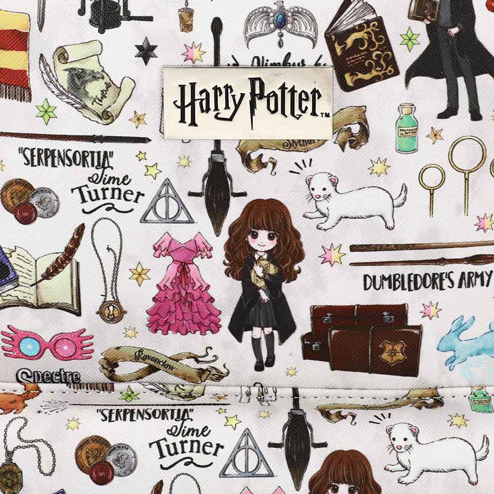 Bioworld Wizarding World Harry Potter Chibi AOP Mini Backpack