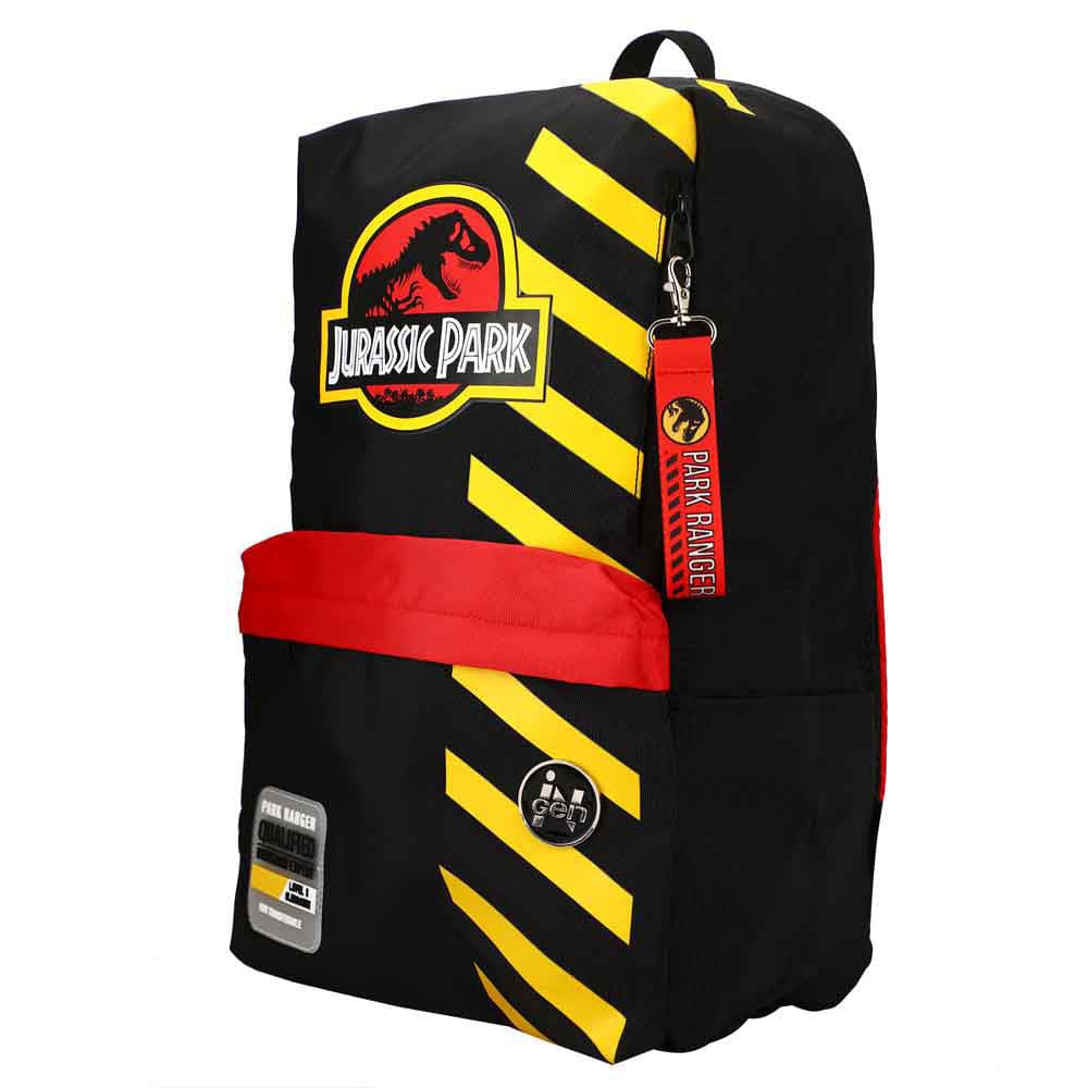Zaino Jurassic Park Half Moon Bay Per Bambini E Ragazzi - Tela Cotone, Design Ranger, 42x30.5x10 Cm