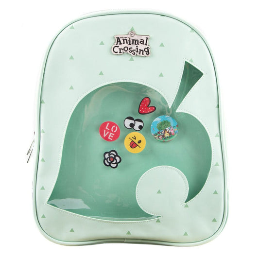 Bioworld Nintendo Animal Crossing Leaf ITA Mini Backpack
