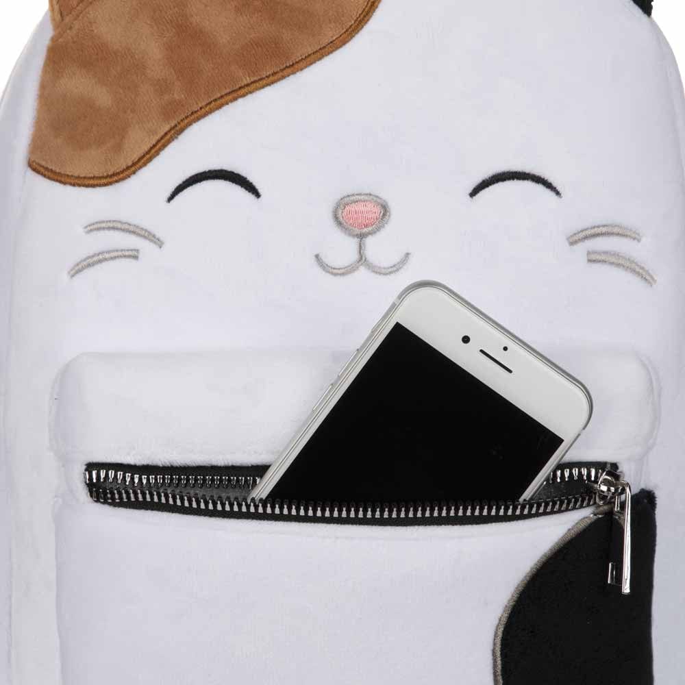 BioWorld Backpack Squishmallows Cam The Cat Faux Fur Mini Backpack