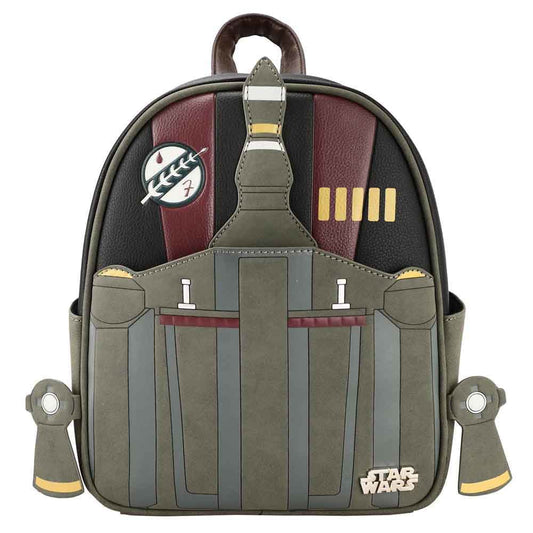 Bioworld Star Wars Boba Fett Premium Mini Backpack