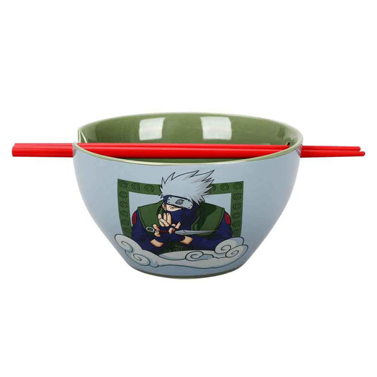 BioWorld Bowl Naruto Kakashi Ceramic Ramen Bowl