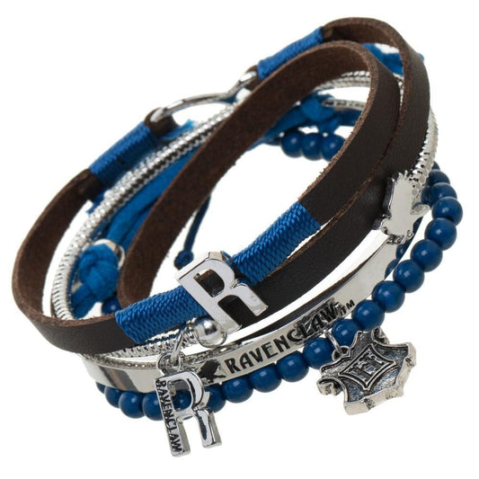 Bioworld Harry Potter Hogwarts Ravenclaw Bracelet Set