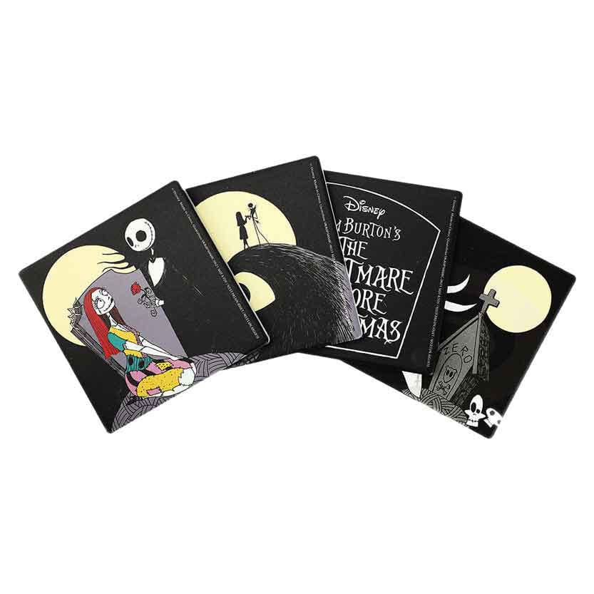 Bioworld Disney The Nightmare Before Christmas Coasters 4-pack
